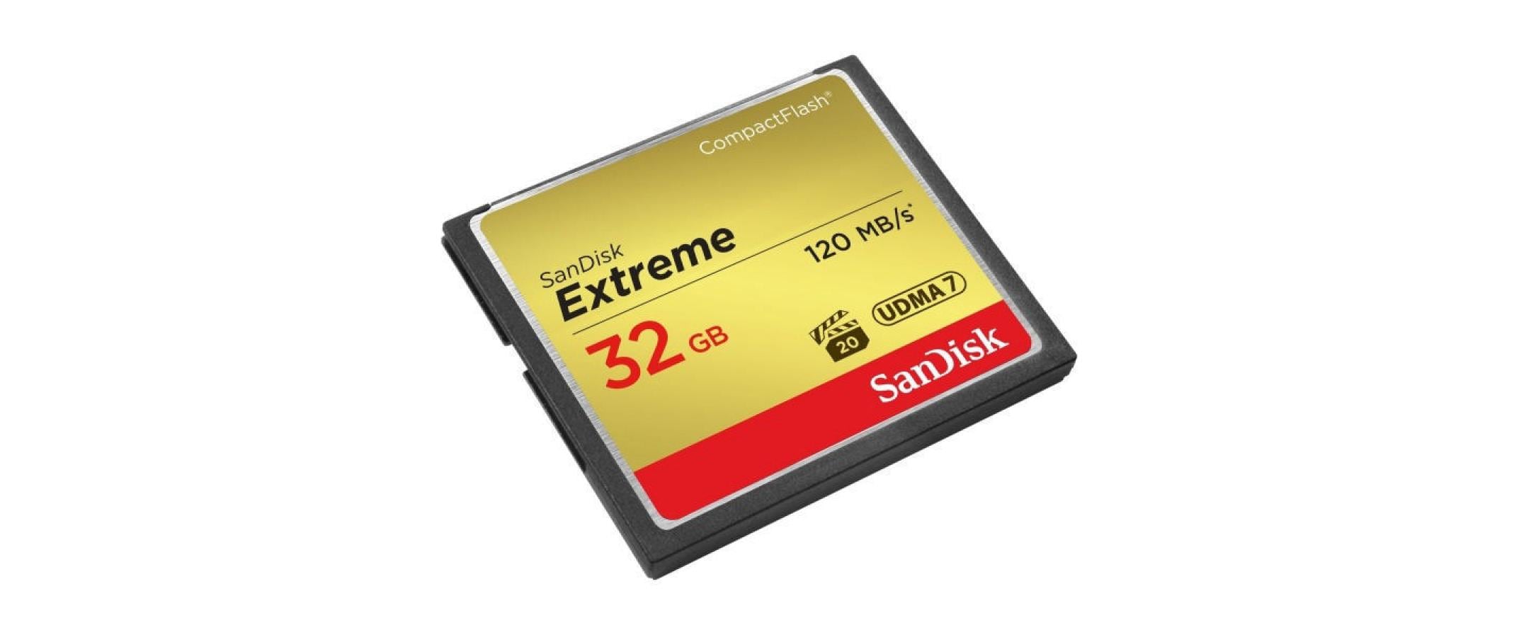 SanDisk CF Card 32GB Extreme 800x