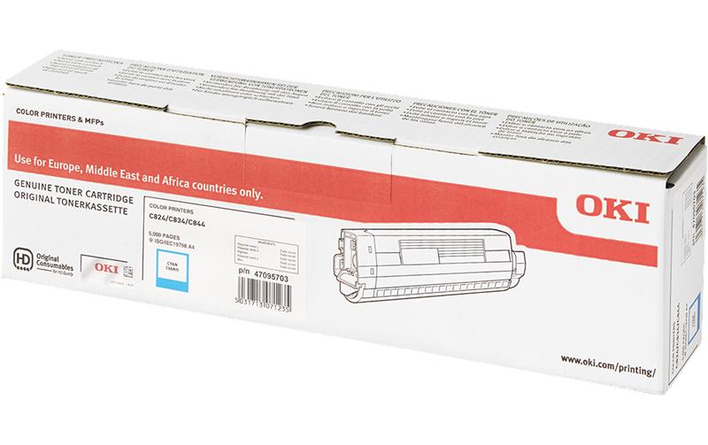 OKI, Toner 47095703 Cyan