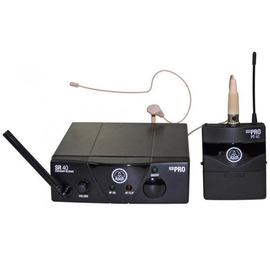 AKG | WMS40 Mini Earmic Set ISM 1 | Headset Funksystem, 863.100 MHz