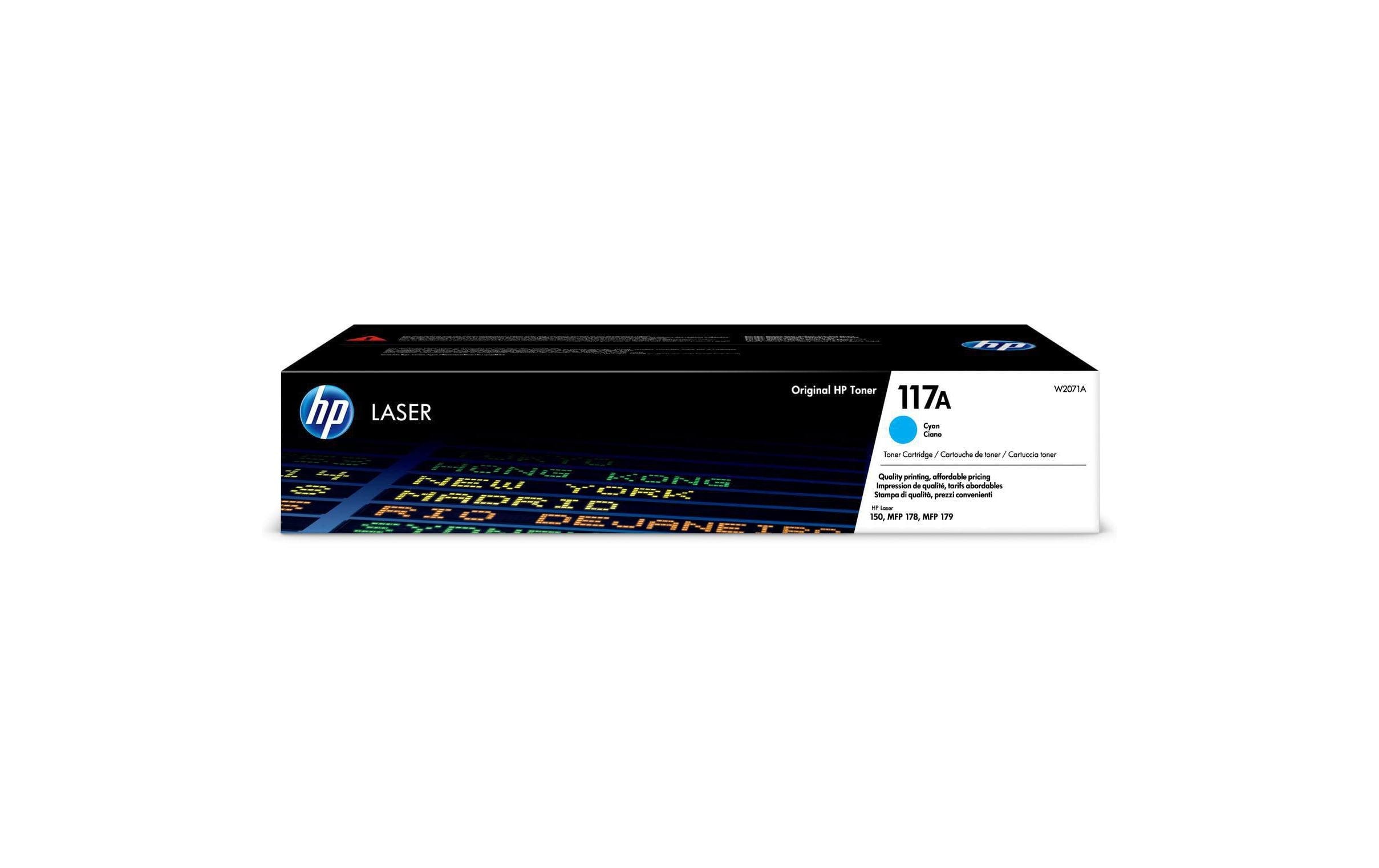 HP, Toner Nr. 117A (W2071A) Cyan