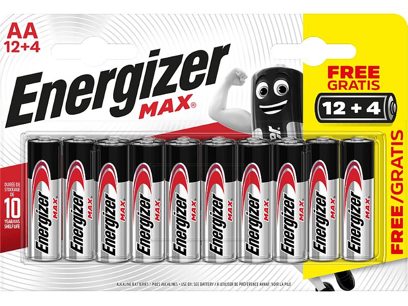 Energizer | Batterie MAX AA | 16 Stück