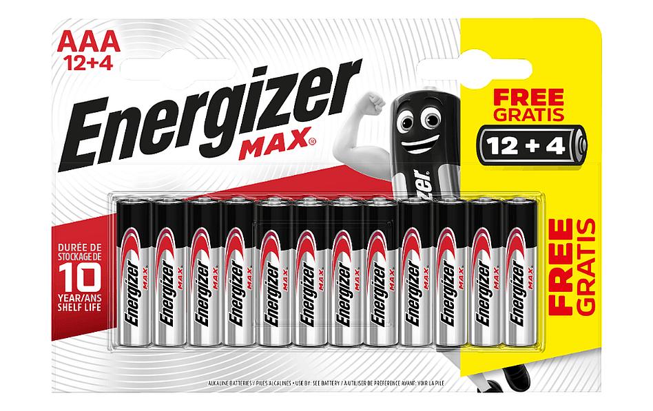 Energizer, Batterie MAX AAA , 16 Stück