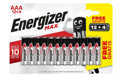 Energizer, Batterie MAX AAA , 16 Stück