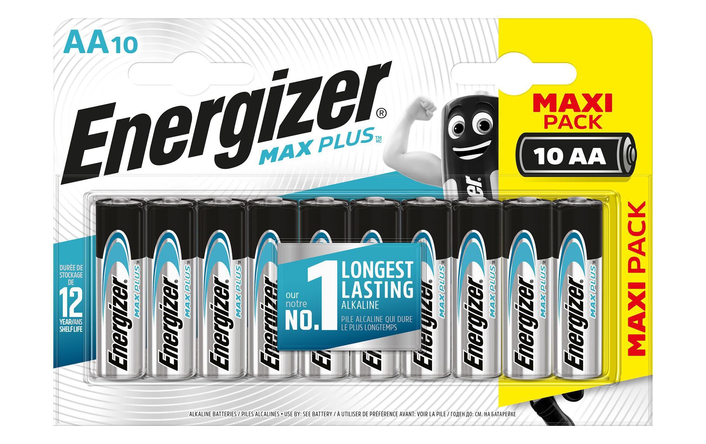 ENERGIZER Max Plus Mignon (AA) 10 Stück