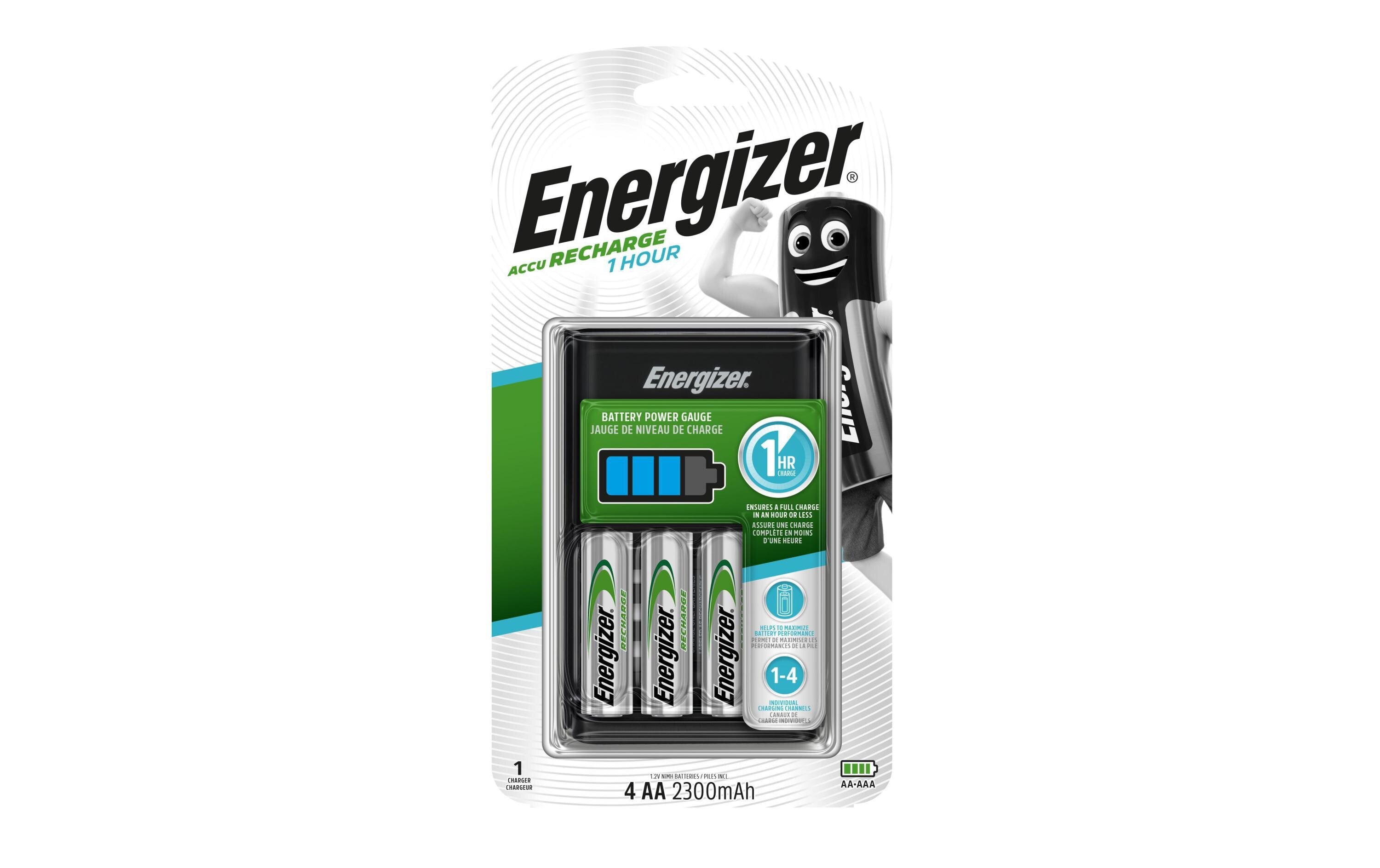 ENERGIZER 1HR Charger 2xAA 1 Stück