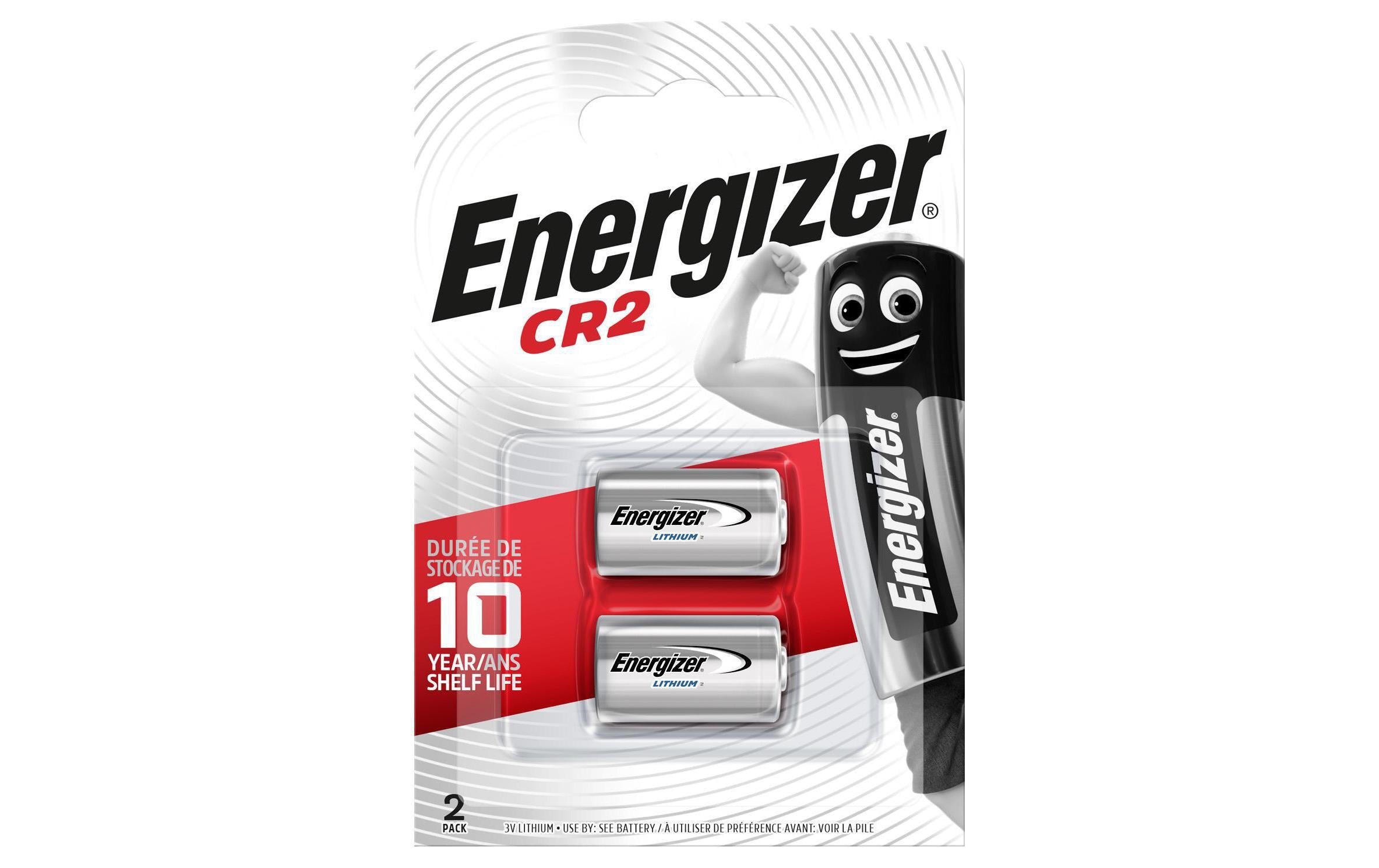 ENERGIZER Batterien CR 2 2 Stück