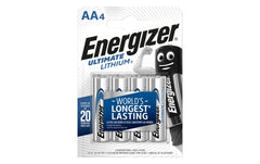 Energizer, Batterie Ultimate Lithium AA , 4