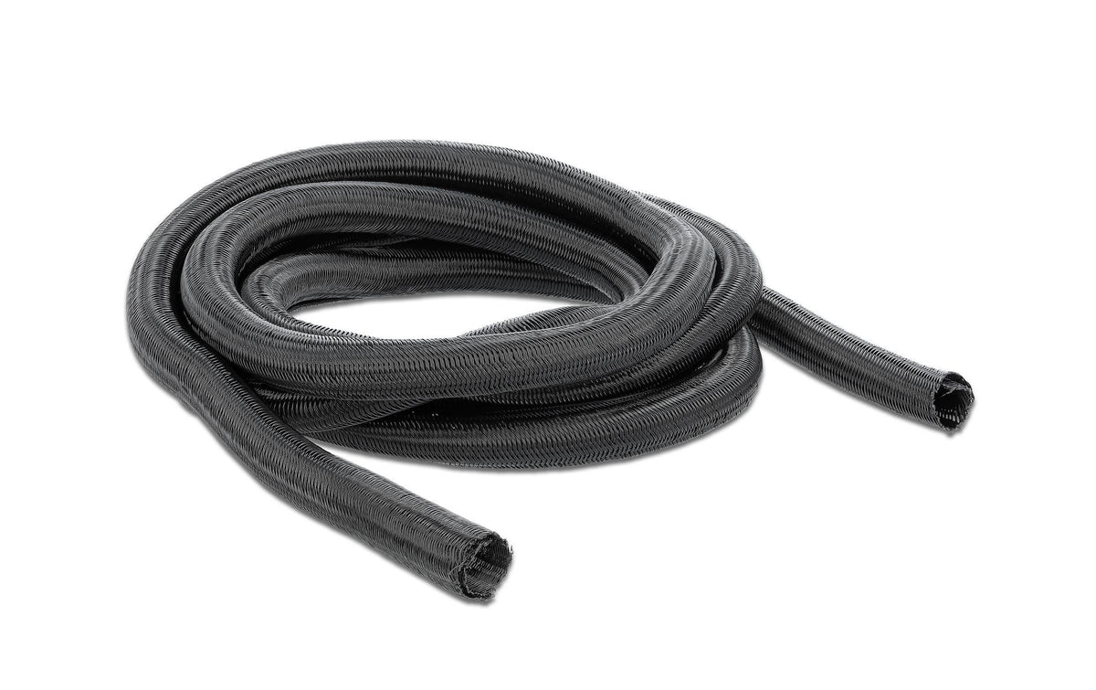Delock Geflechtskabelschlauch, 2mx16mm, sw