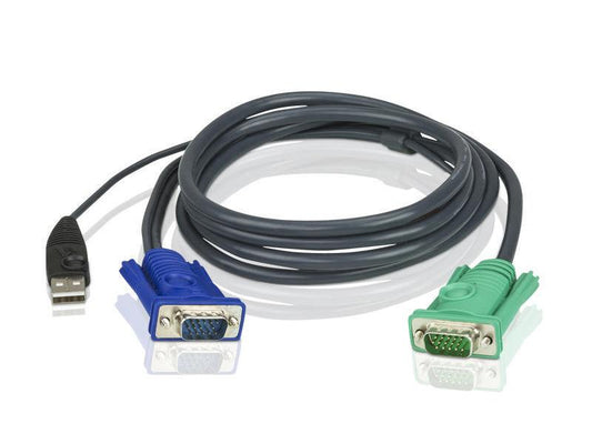 Aten | 2L-5203U: USB-KVM-Kabel 3M | PC-Anschlussstecker: HDB und USB