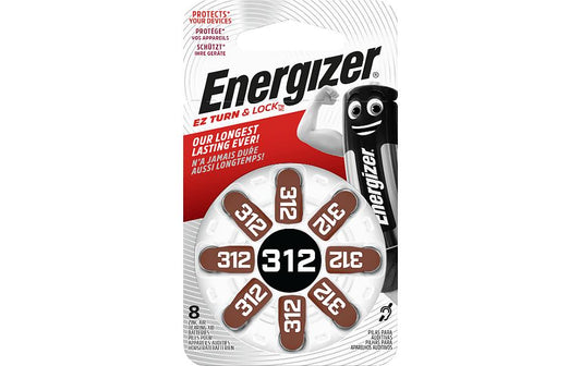 ENERGIZER Hörgerätebatterie 312