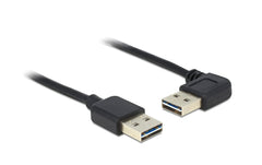 USB2.0-Kabel Easy A-A: 0.5m, schwarz