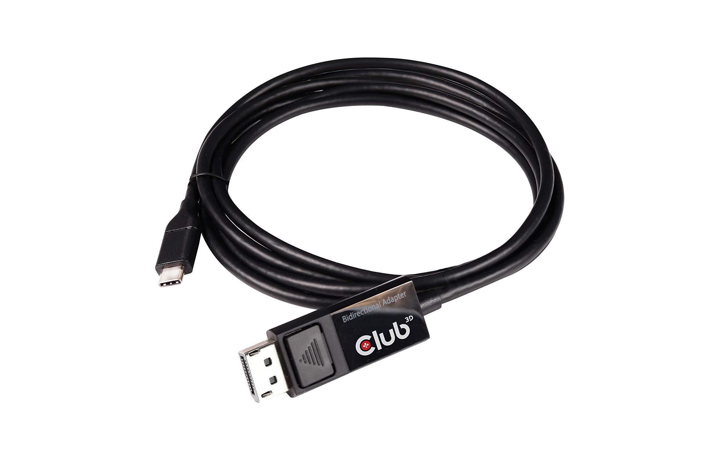 Club 3D, USB Typ C auf DP 1.4 8K60Hz