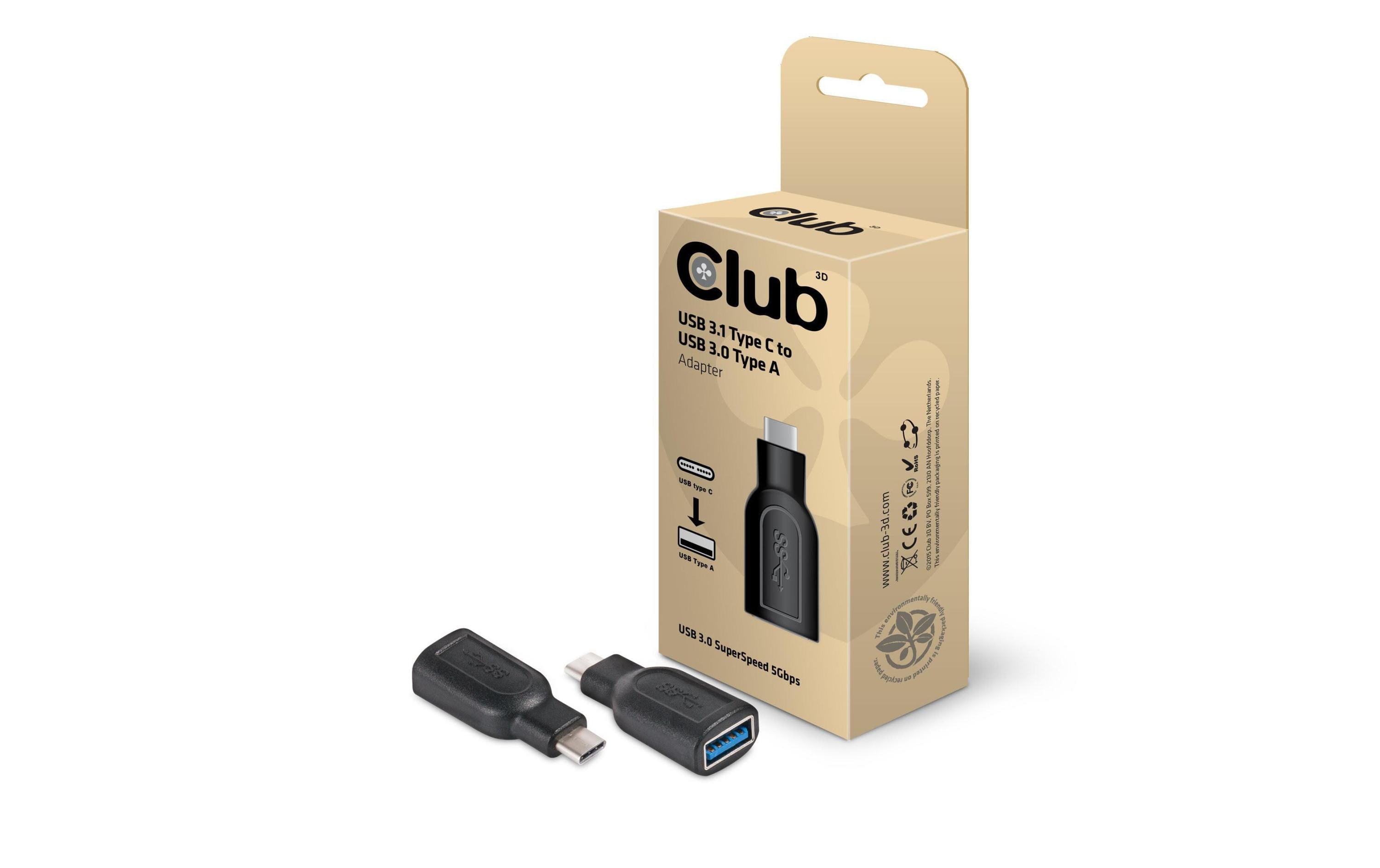 Club 3D, USB 3.1 Typ-C auf USB 3.0 Typ-A