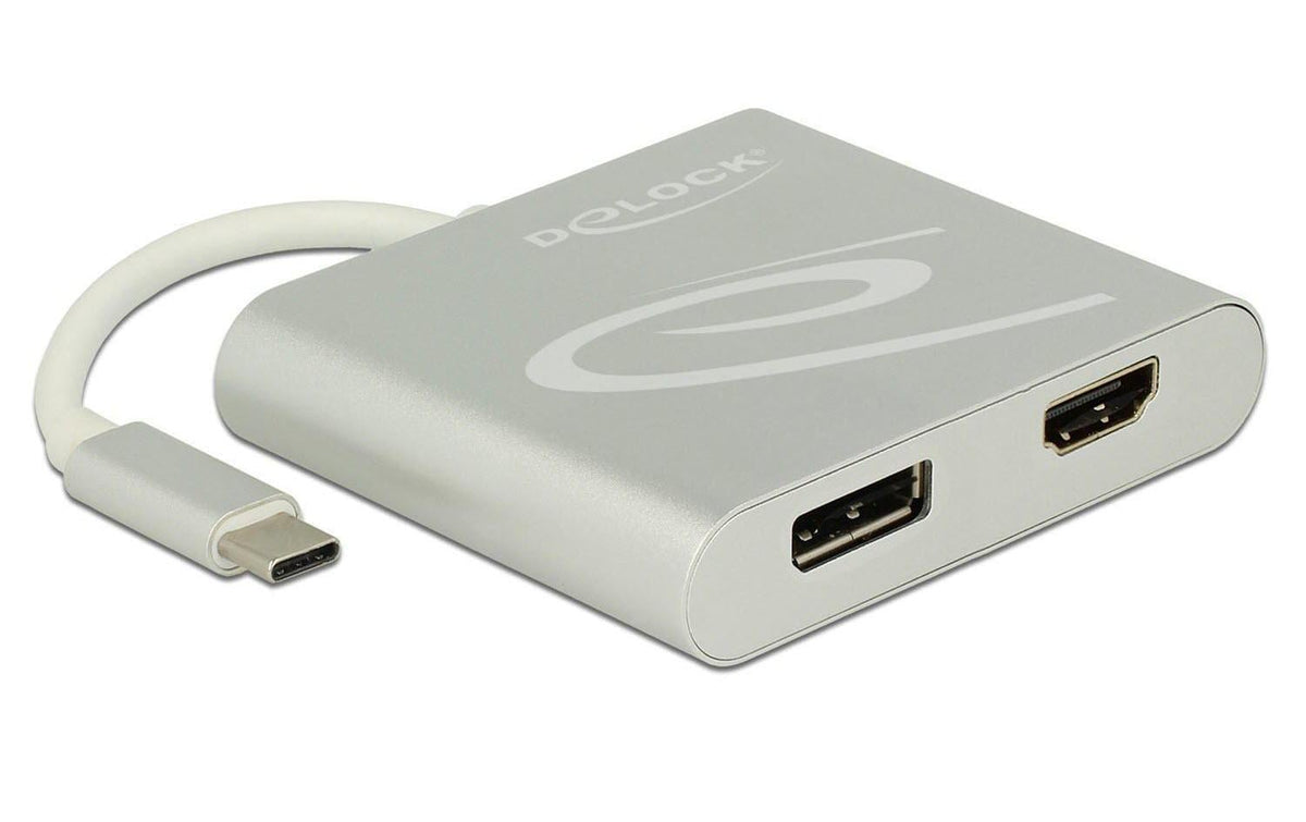 Monitor Splitter USB Typ-C  zu HDMI & DP