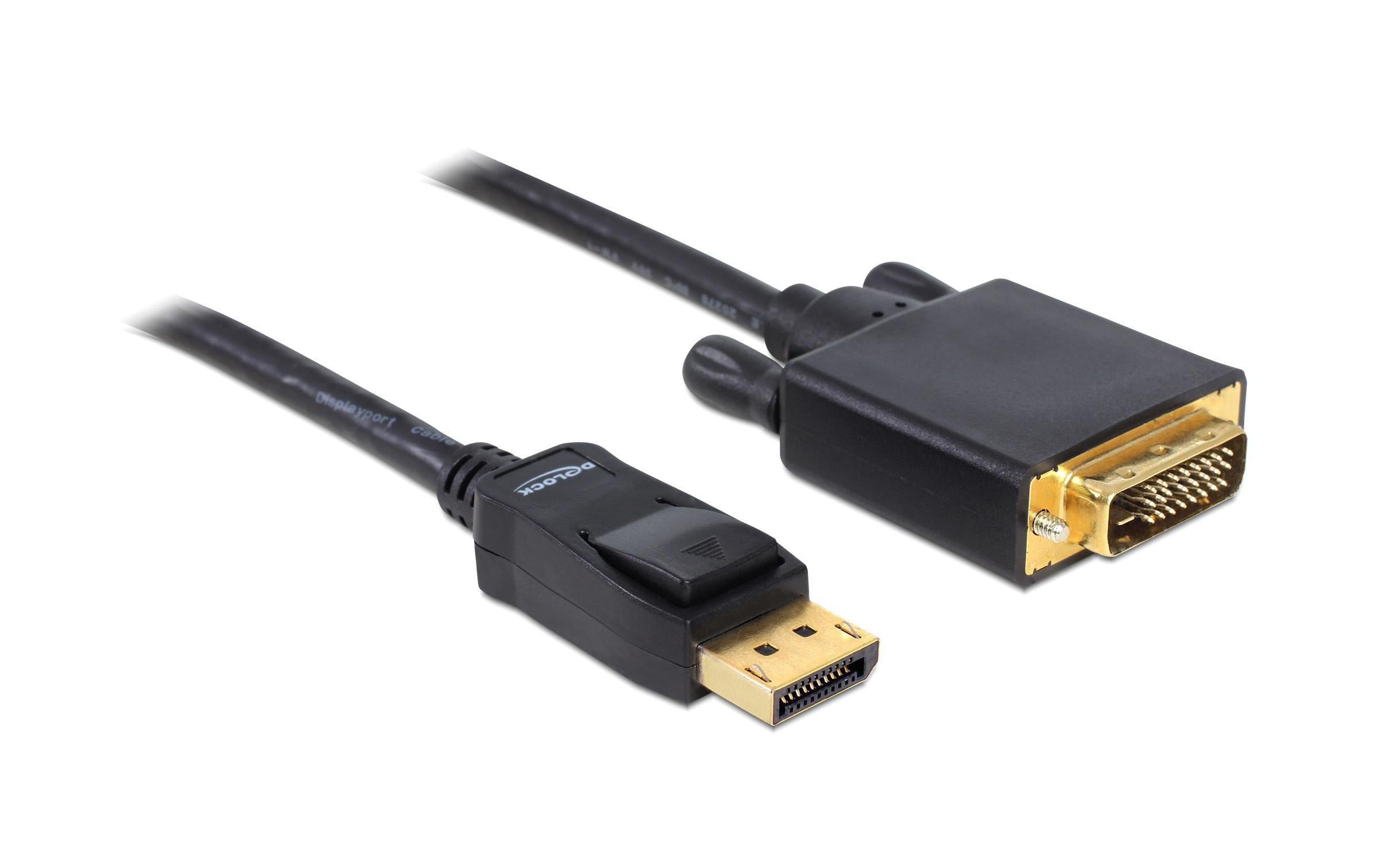 Delock, Kabel DisplayPort - DVI-D, 2 m