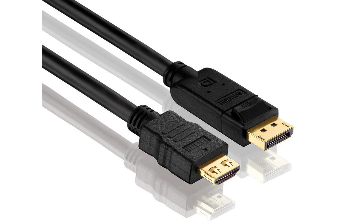 PureInstall, Adapterkabel DP/HDMI, 12.5m