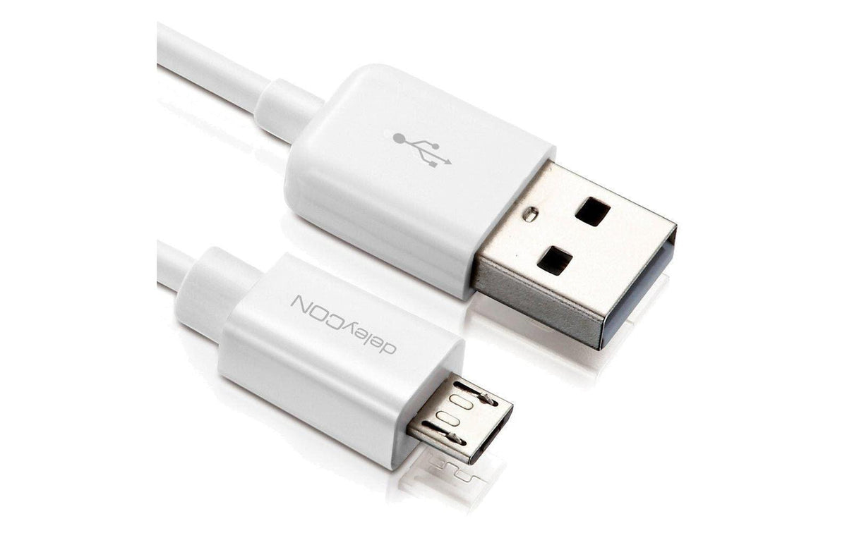 DeleyCON USB2.0-Kabel A-MicroB: 2m