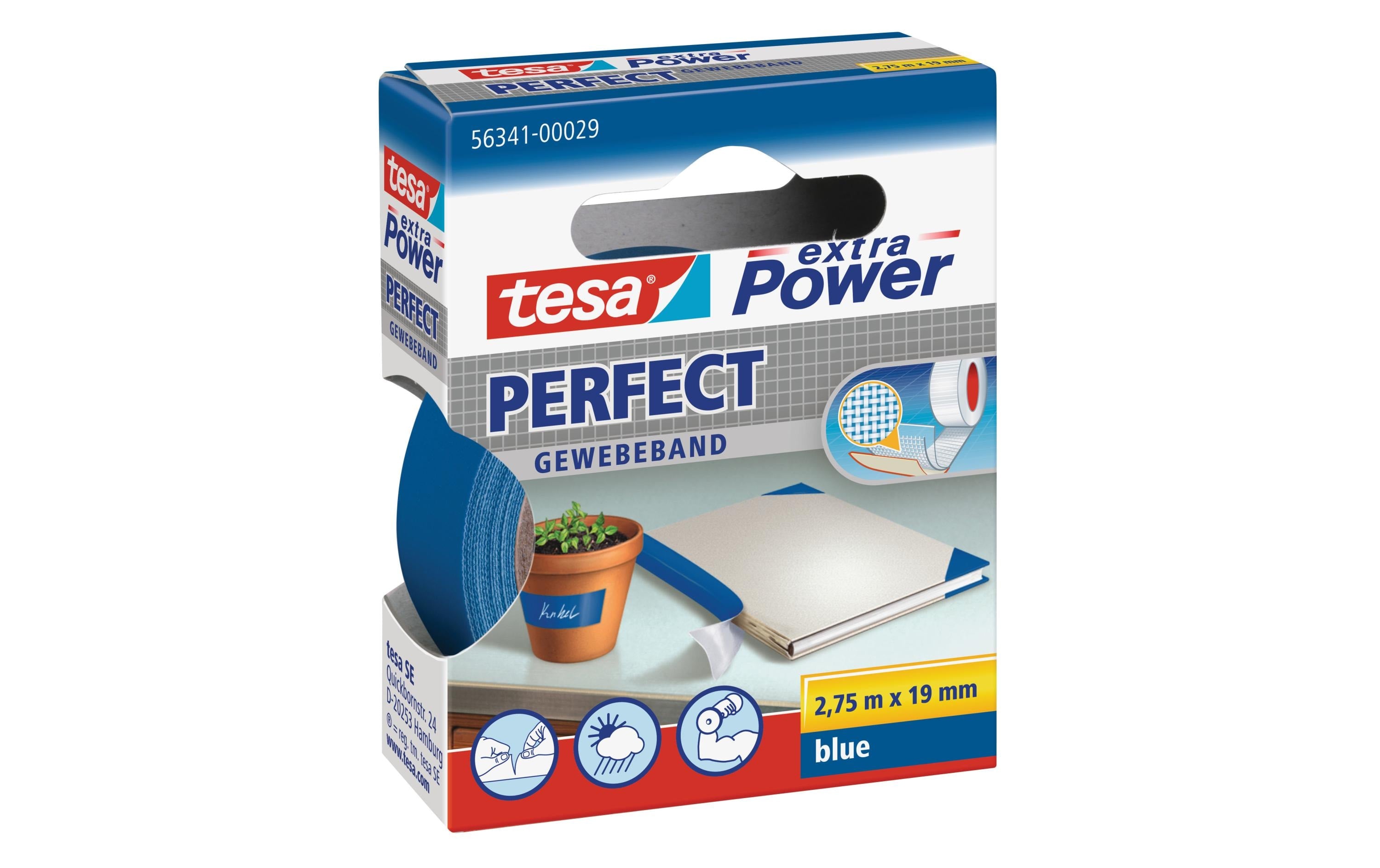 tesa, Klebeband extra Power Perfect 19 mm x