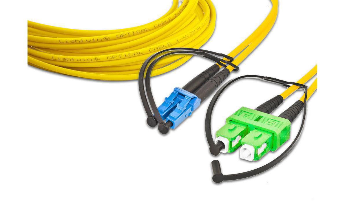 Lightwin LWL HQ Duplex Patchkabel, 2m