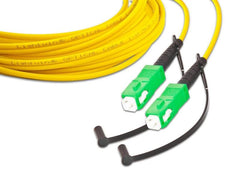 Lightwin | LWL-Patchkabel Singlemode SC/APC | Singlemode 9/125µm, SC/APC-SC/APC, OS2