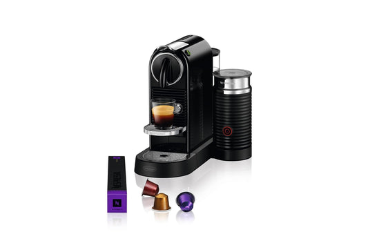 De'Longhi | DeLonghi Kaffeemaschine Nespresso CitiZ & | Milk EN267.BAE Schwarz