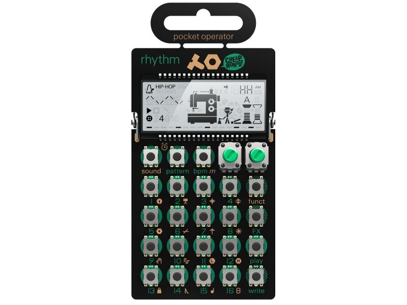 Teenage Engineering | PO-12 RHYTHM | Drum Synthesizer, 16 Step Sequencer