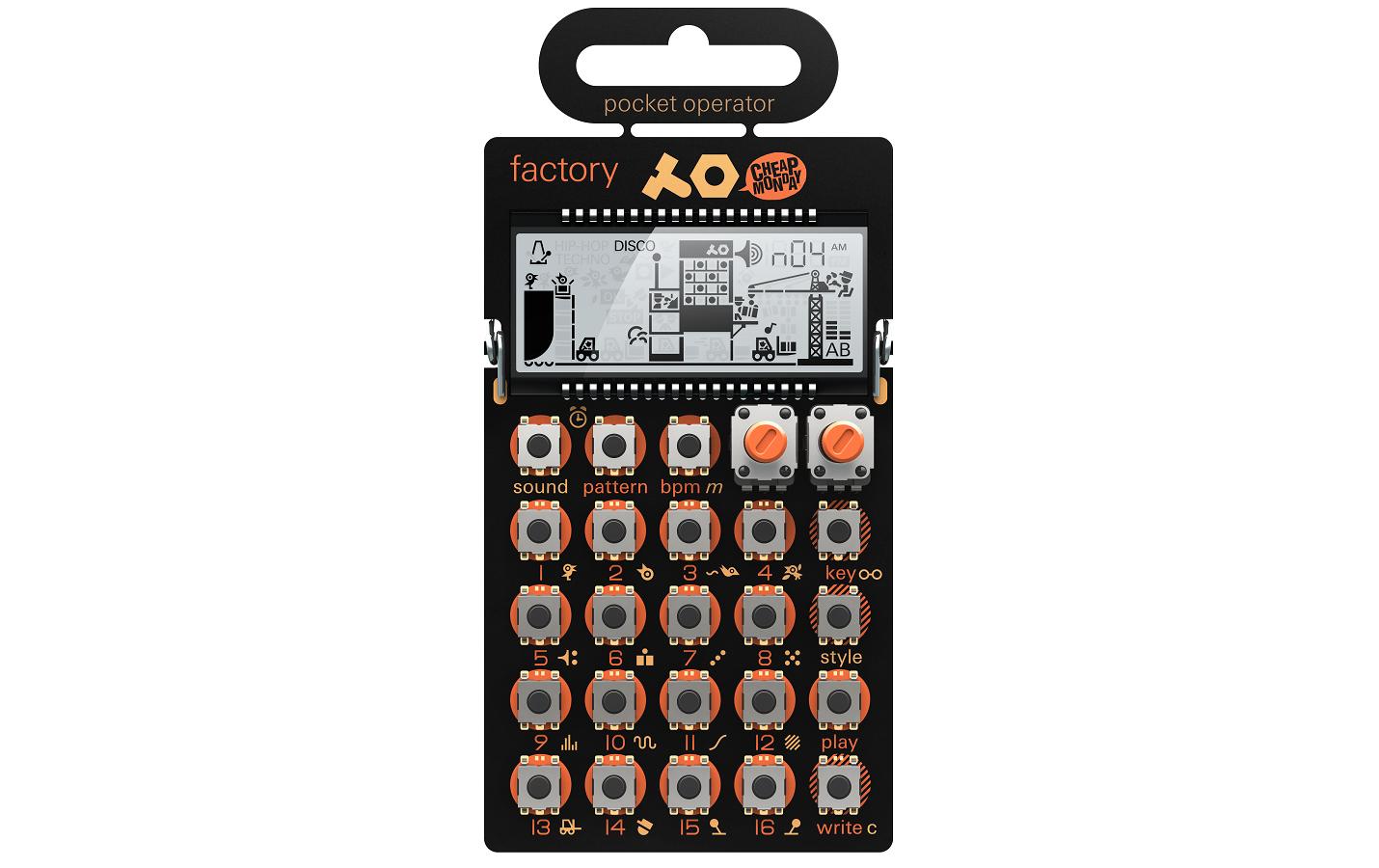 Teenage Engineering PO-16 Factory