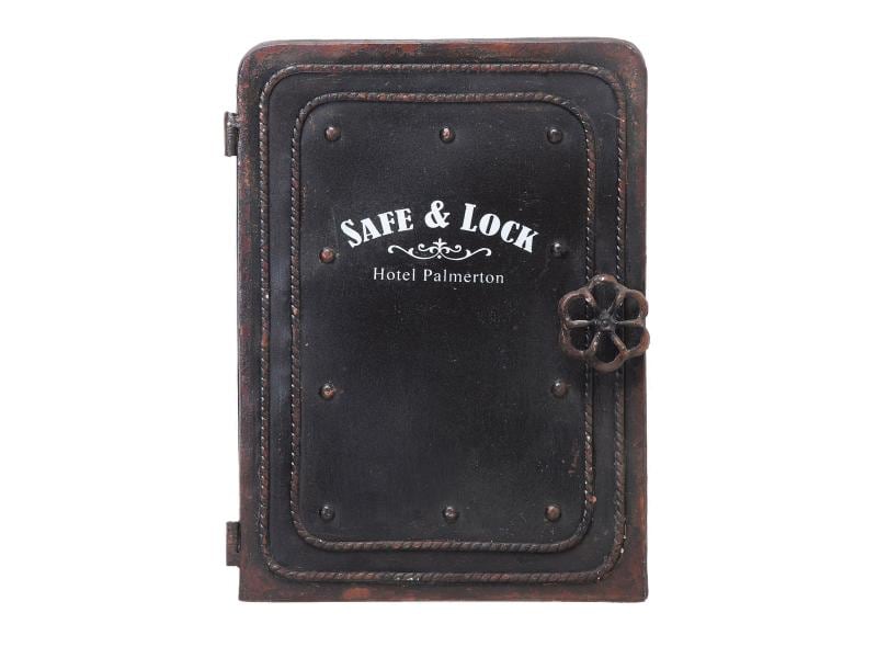 Kare | Schlüsselkasten Safe, Stahl | H: 31 cm, B: 24 cm, T: 13 cm