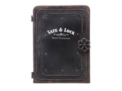 Kare | Schlüsselkasten Safe, Stahl | H: 31 cm, B: 24 cm, T: 13 cm