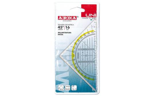 ARDA Geodreieck 16cm UNI
