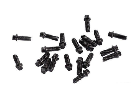 RC4WD | Hex Bolts, M2x6mm, Black, 20 Stück