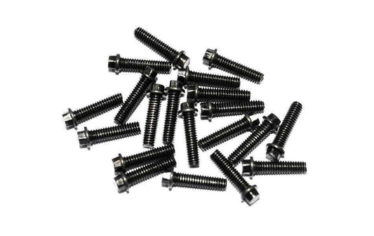 RC4WD Hex Bolts, M2x8mm, Black, 20 Stück,