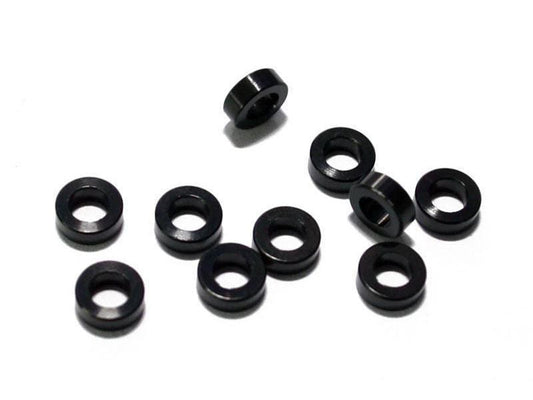 RC4WD | Spacers M3 2mm, Schwarz, 10 Stück