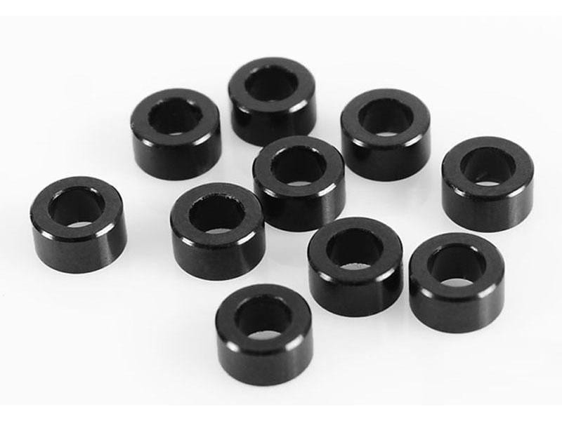 RC4WD | Spacers M3 3mm, Schwarz, 10 Stück