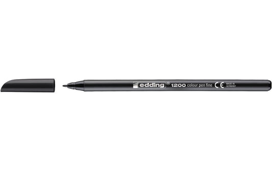 edding, Fasermaler 1200 Schwarz