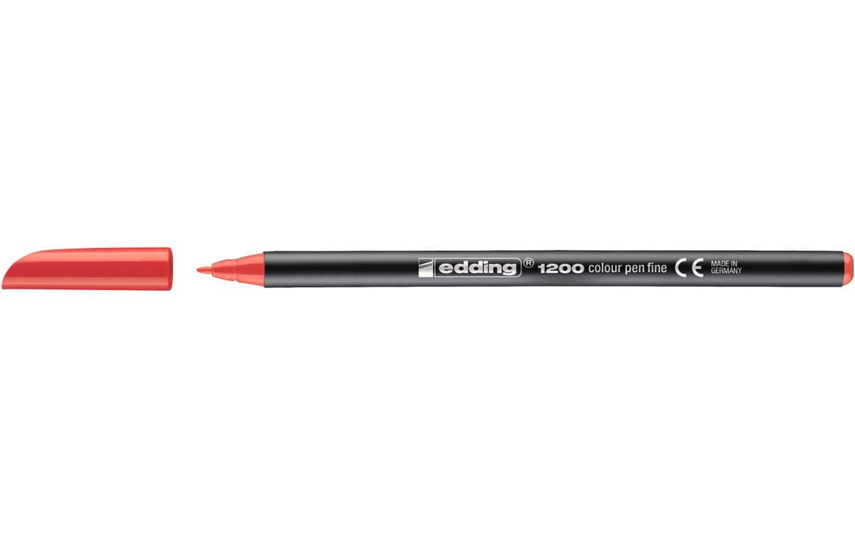 edding, Fasermaler 1200 Rot