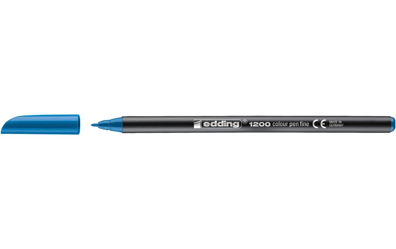 edding, Fasermaler 1200 Hellblau