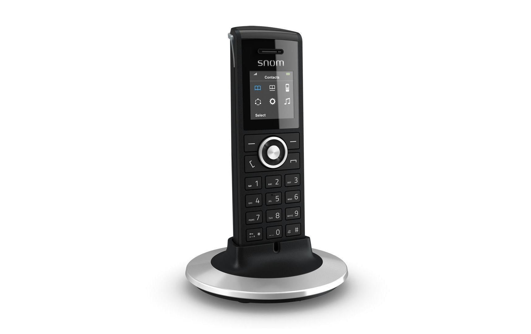 Snom M25 Handset mit Ladeschale
