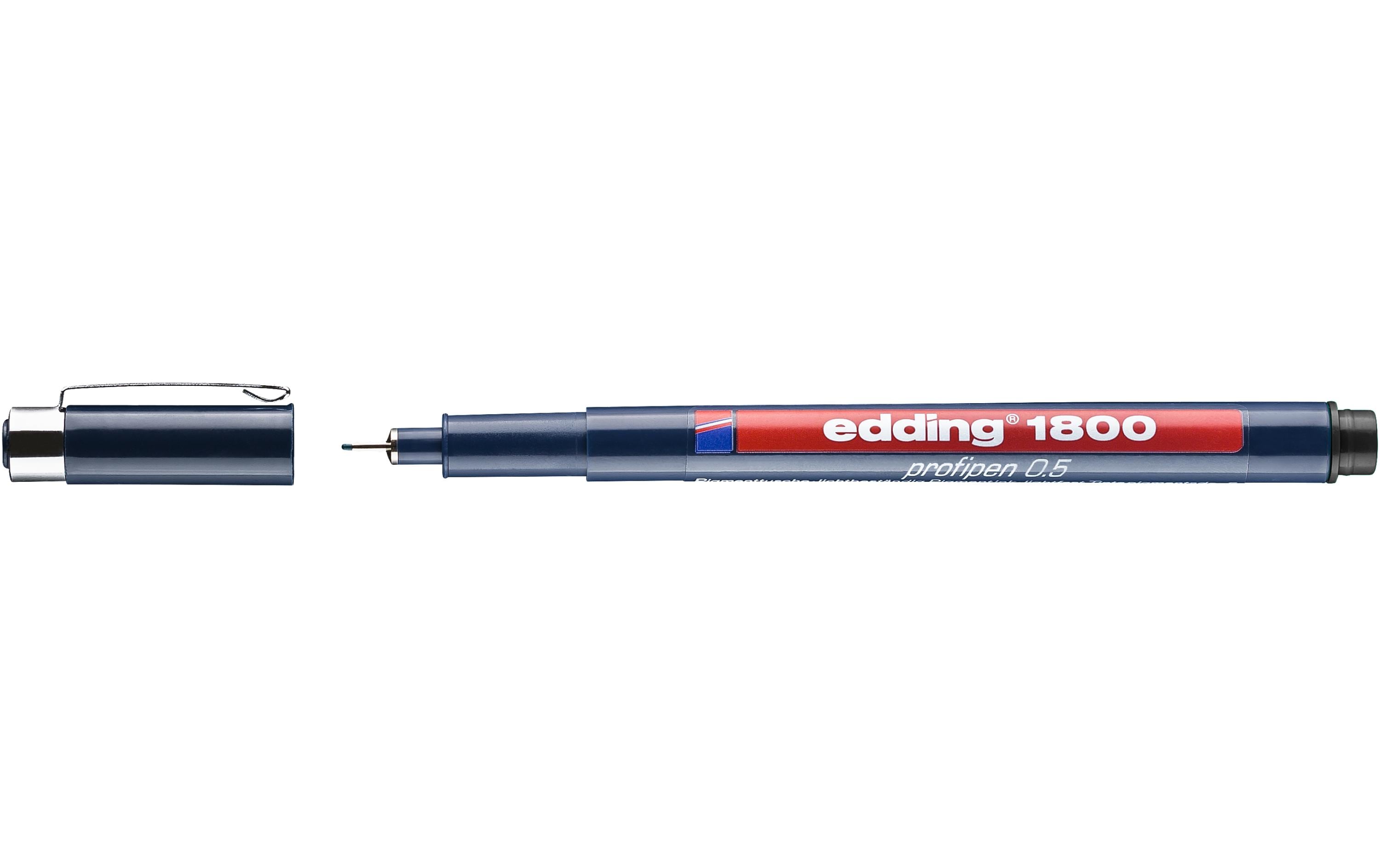 edding, Profipen 1800 0.5 mm, Schwarz