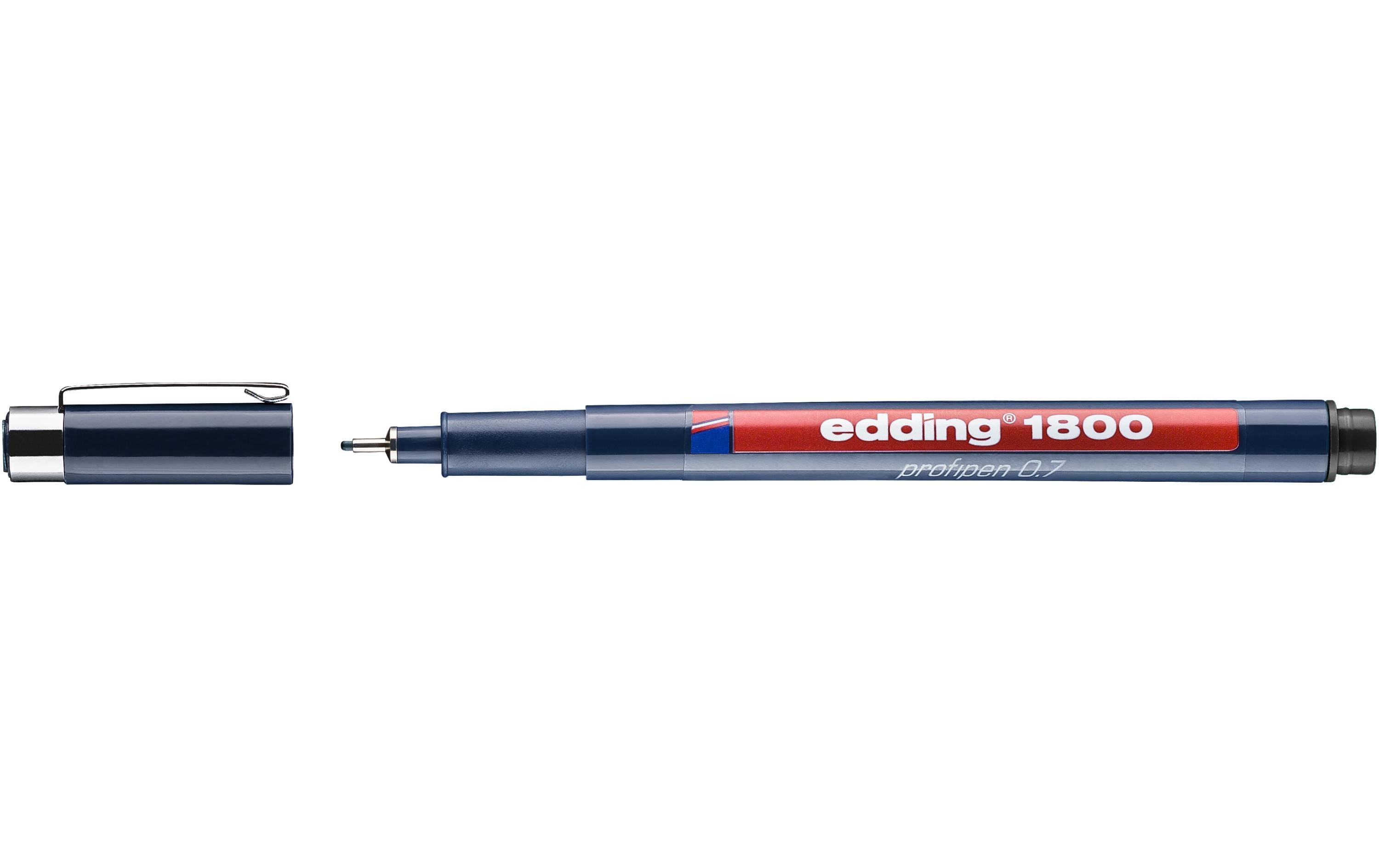 edding, Profipen 1800 0.7 mm, Schwarz