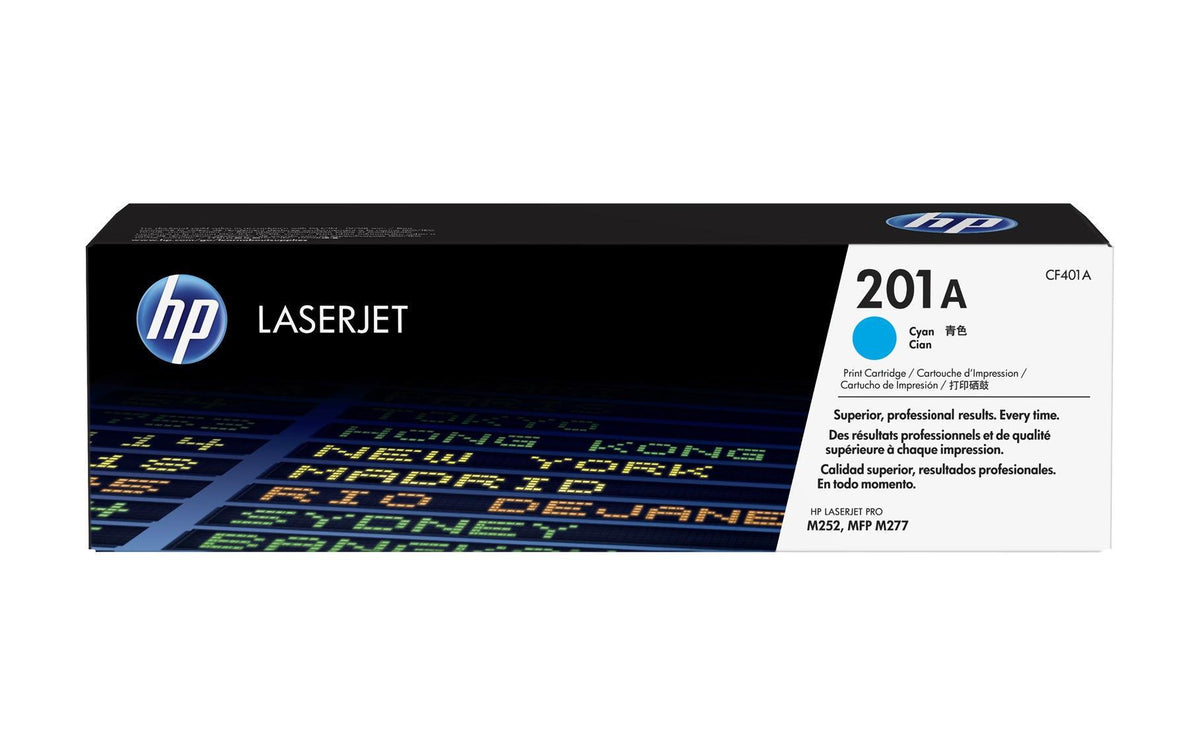 HP, Toner Nr. 201A (CF401A) Cyan