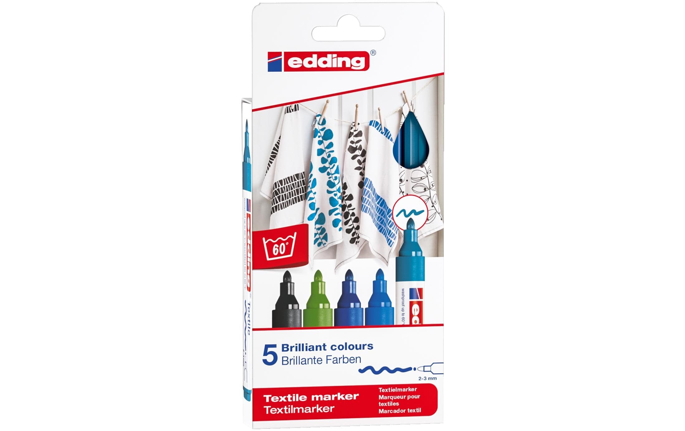 Edding Textilmarker 4500 E-5 Cool Col