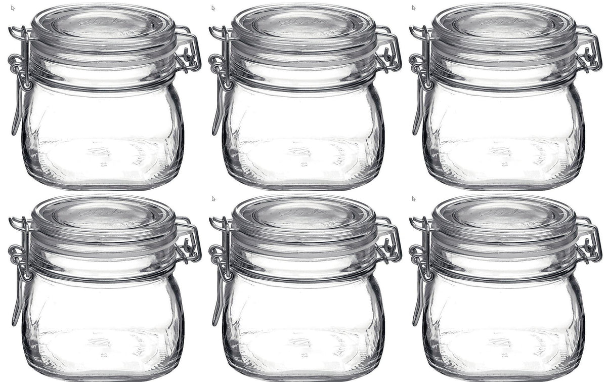 Bormioli Rocco, Einmachglas Fido 500 ml, 6