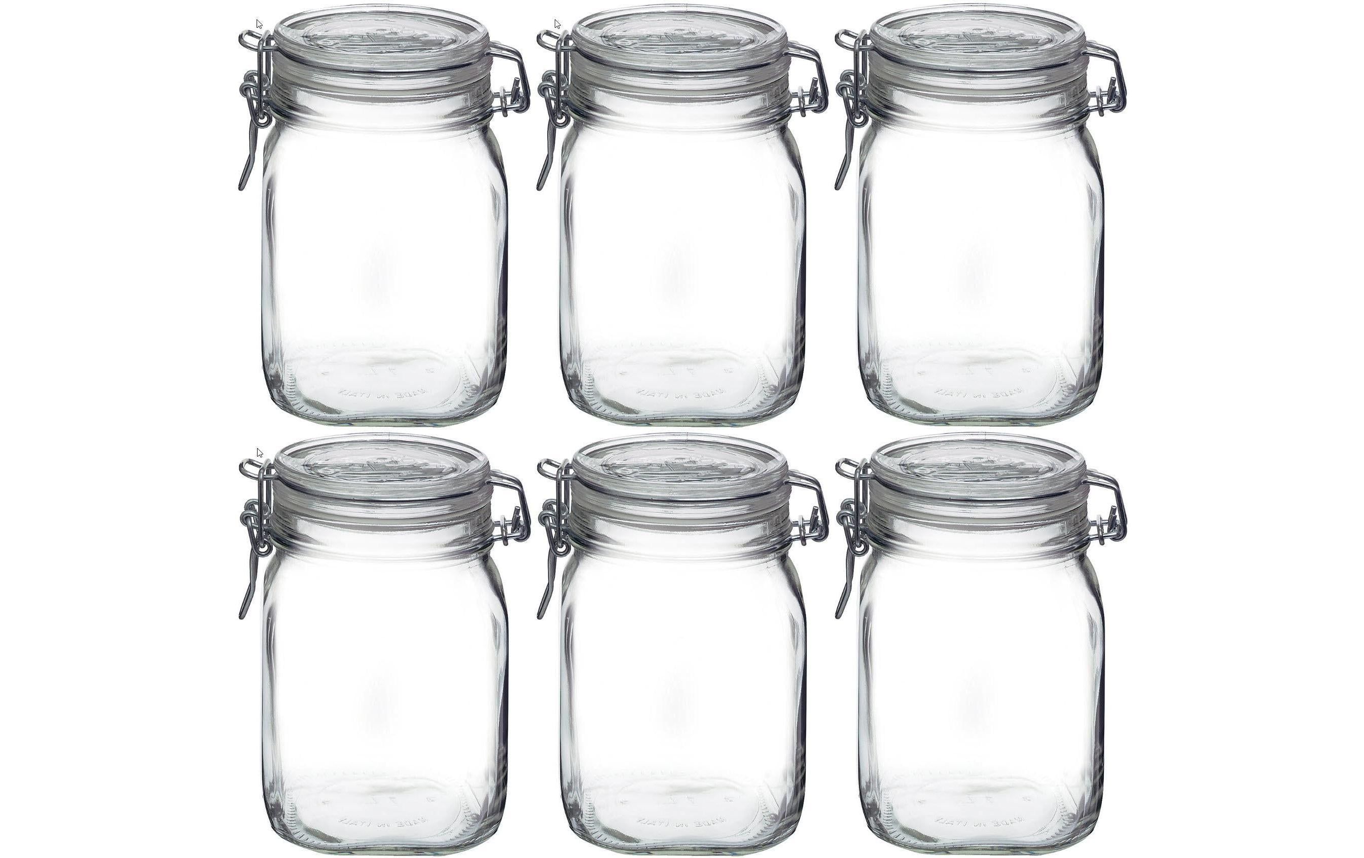 Bormioli Rocco, Einmachglas Fido 1000 ml, 6
