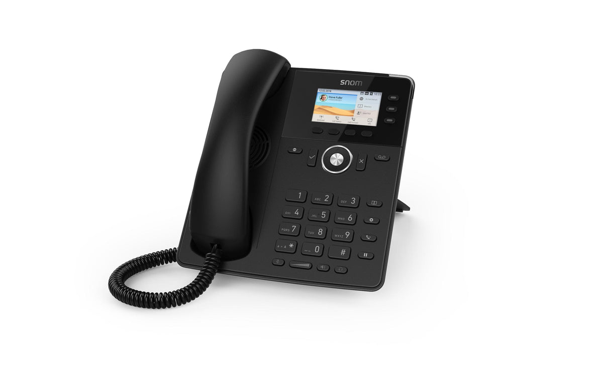snom, Tischtelefon D717 Schwarz