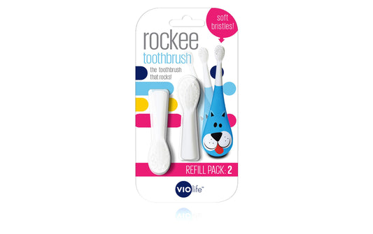 Rockee Ersatzzahnbürsten für Kinder 2 Stück