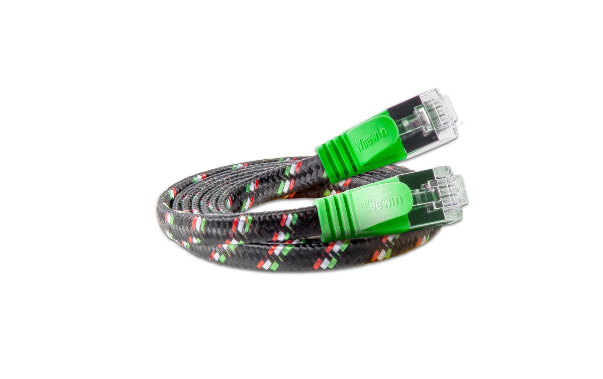 SLIM, Slimpatchkabel RJ-45 - RJ-45, Cat 6,