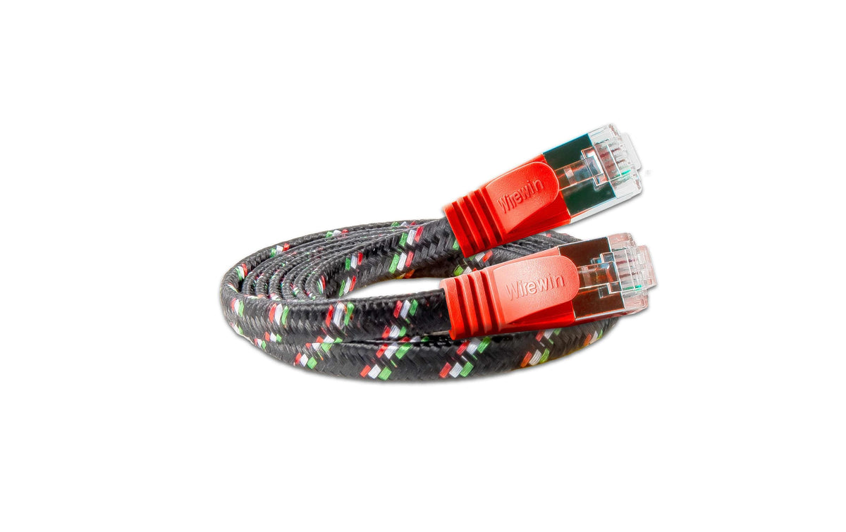 SLIM, Slimpatchkabel RJ-45 - RJ-45, Cat 6,