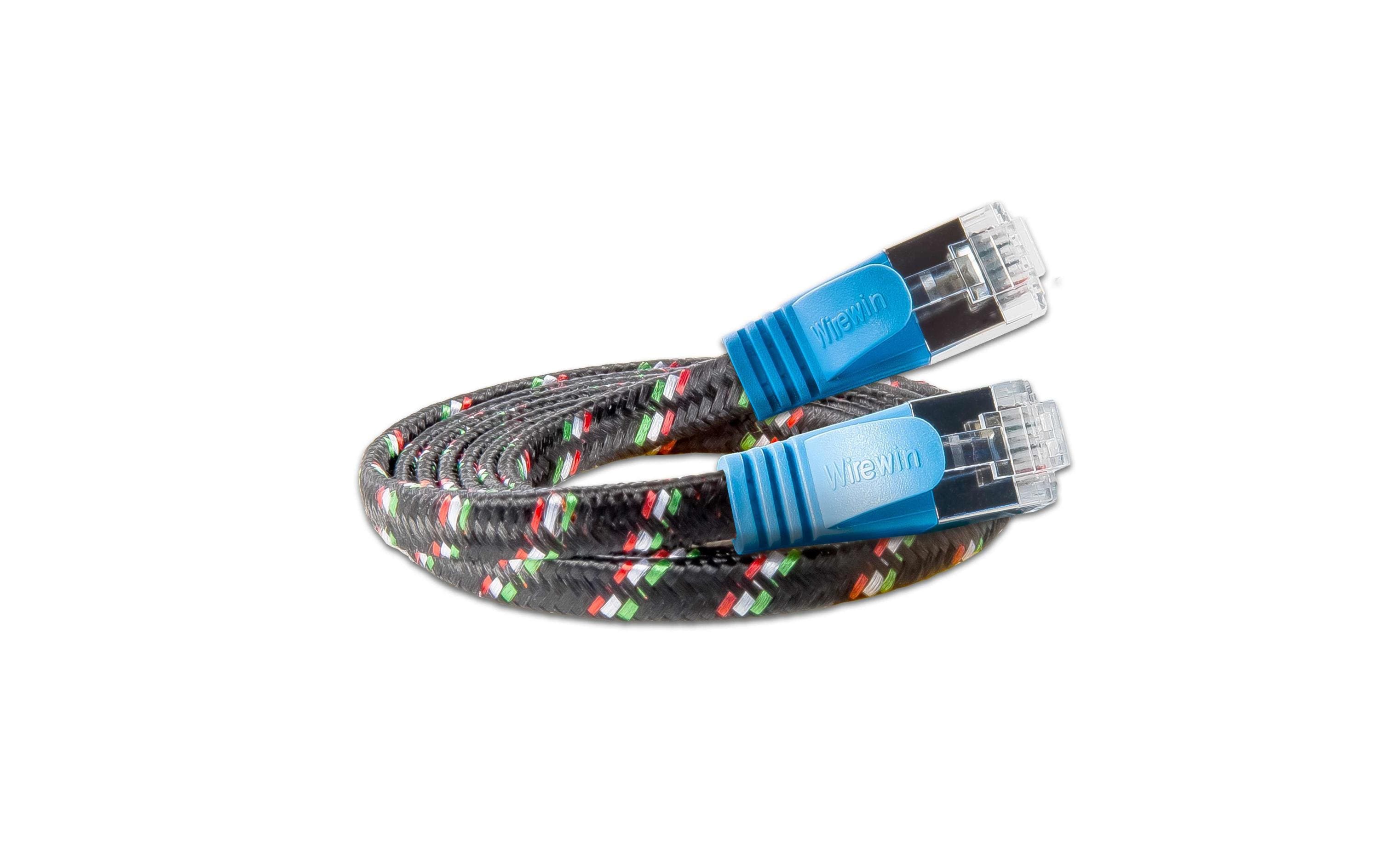 SLIM, Slimpatchkabel RJ-45 - RJ-45, Cat 6,