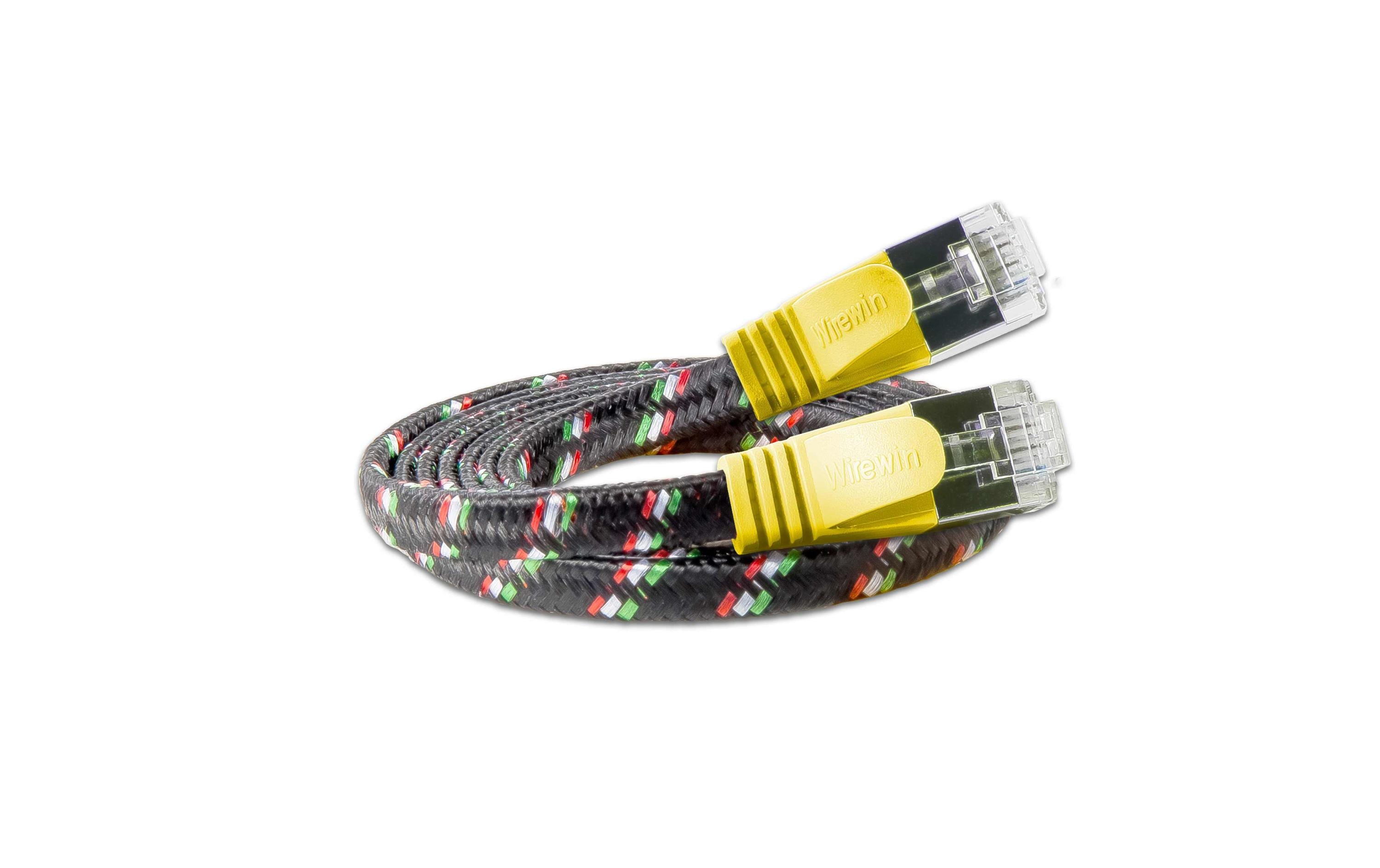SLIM, Slimpatchkabel RJ-45 - RJ-45, Cat 6,